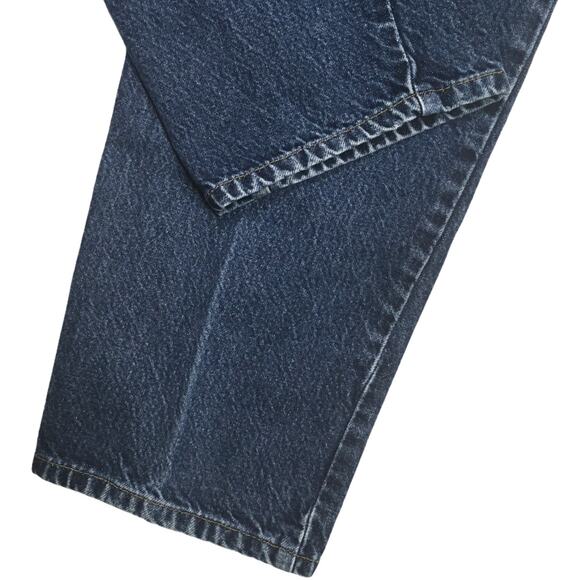 Carhartt B17 Jeans Relaxed Fit Tapered Leg Blue Men's 42 Denim Work Pants Casual - Picture 7 of 10